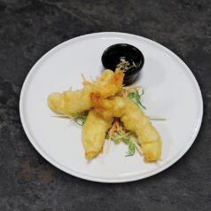 Tempura / krevety / losos